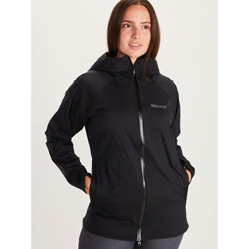 Marmot PreCip Stretch Rain Jacket For Womens Black VMF357820